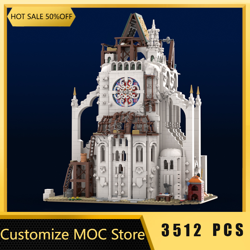 Kids Education Sites - 3512 PCS Medieval Construction Site Modular