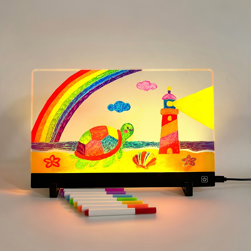 Kids Drawing Board Reusable LC - Kids Education Tablets ulasan dan harga
