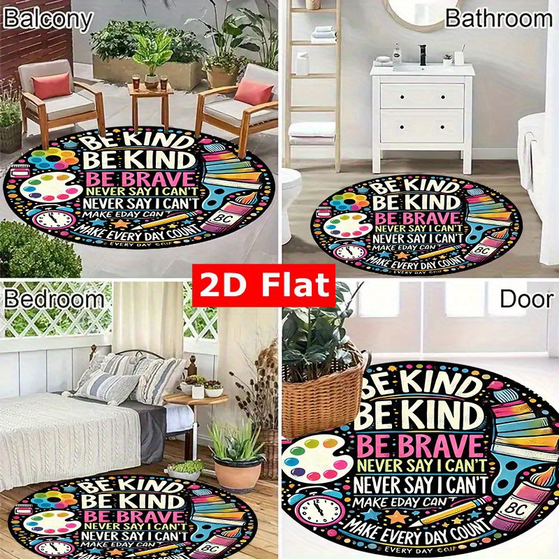 Be Kind Be Brave Motivational  - Kids Education Quote ulasan dan harga