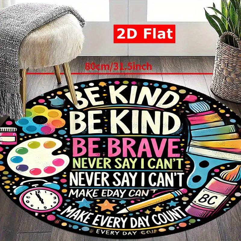 Be Kind Be Brave Motivational  - Kids Education Quote ulasan dan harga