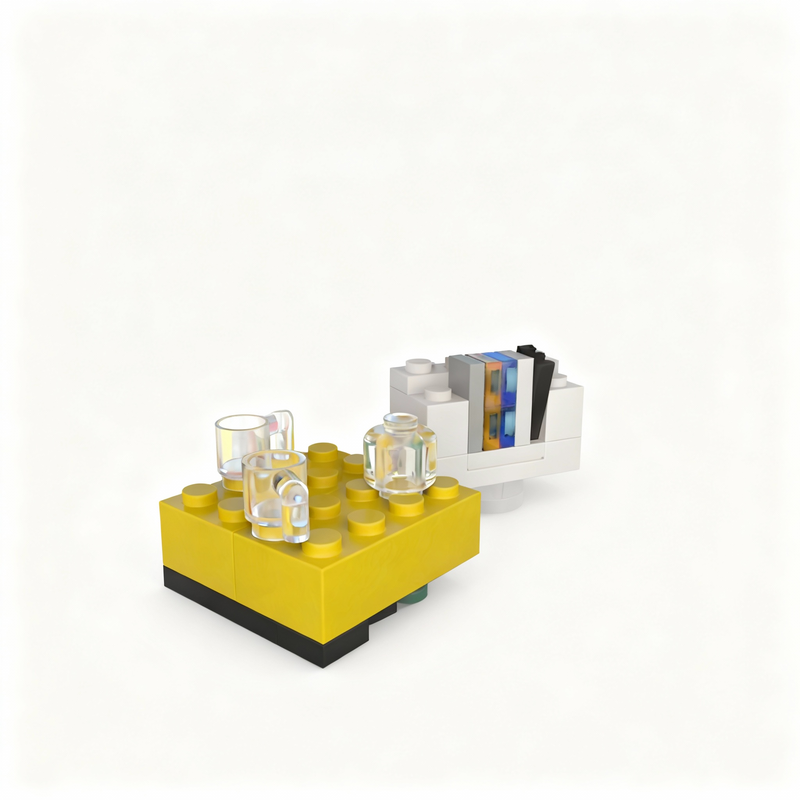 225pcs MOC Town Classic Commun - Kids Education Centre ulasan dan harga