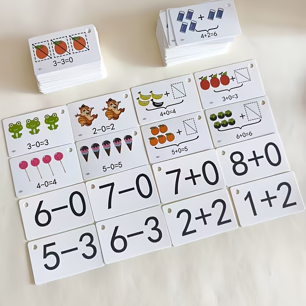 132 Cards with Addition and Su - Math Manipulative Set ulasan dan harga