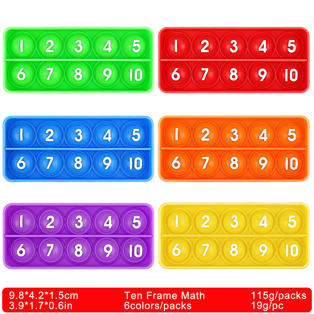 Ten Frames Math Games Toy for  - Math Manipulative Set ulasan dan harga