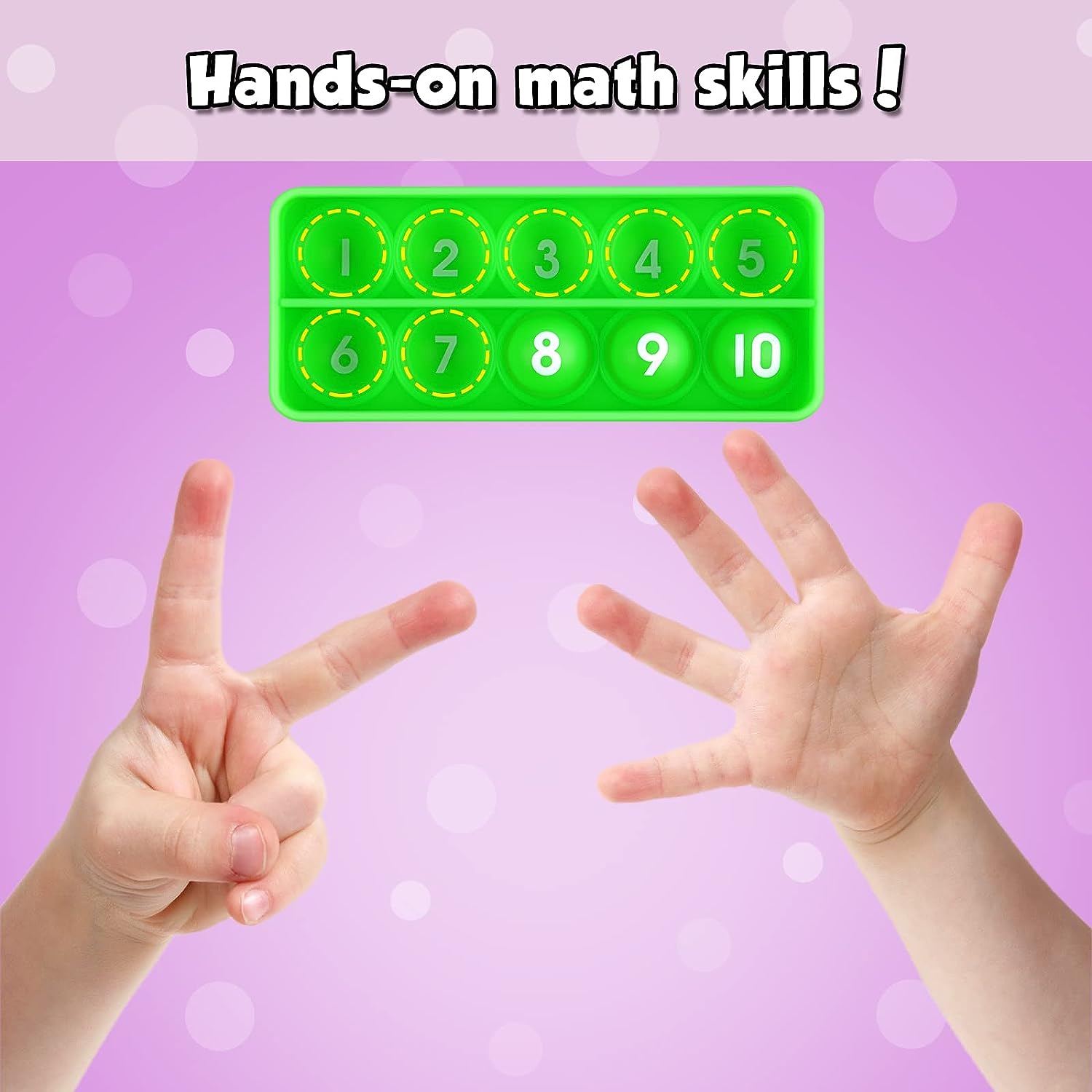 Ten Frames Math Games Toy for  - Math Manipulative Set ulasan dan harga