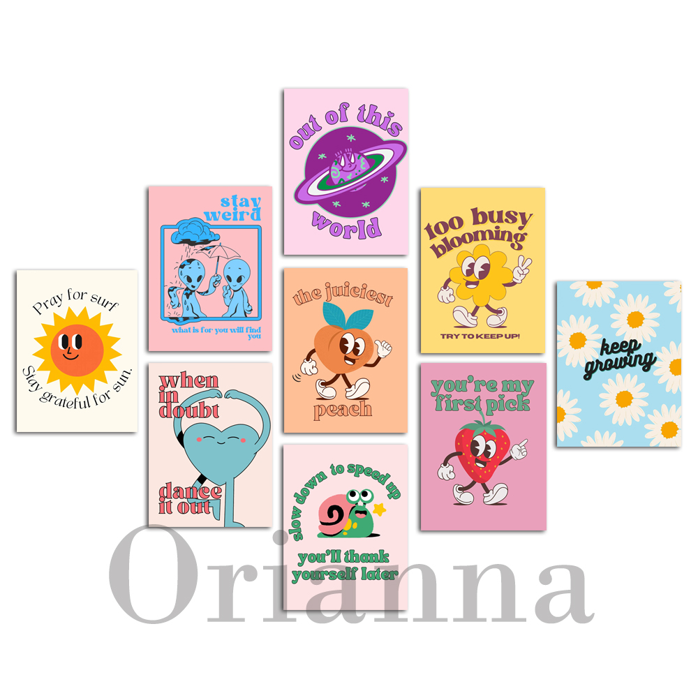 Heart Alien Cherry Strawberry  - Kids Education Quote ulasan dan harga