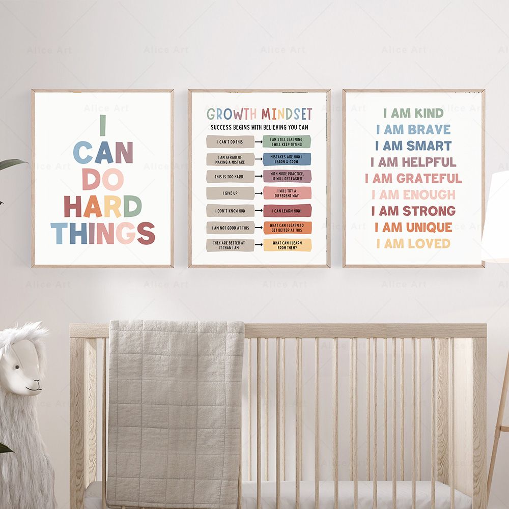 Affirmations for Kids Room Pos - Kids Education Quote ulasan dan harga