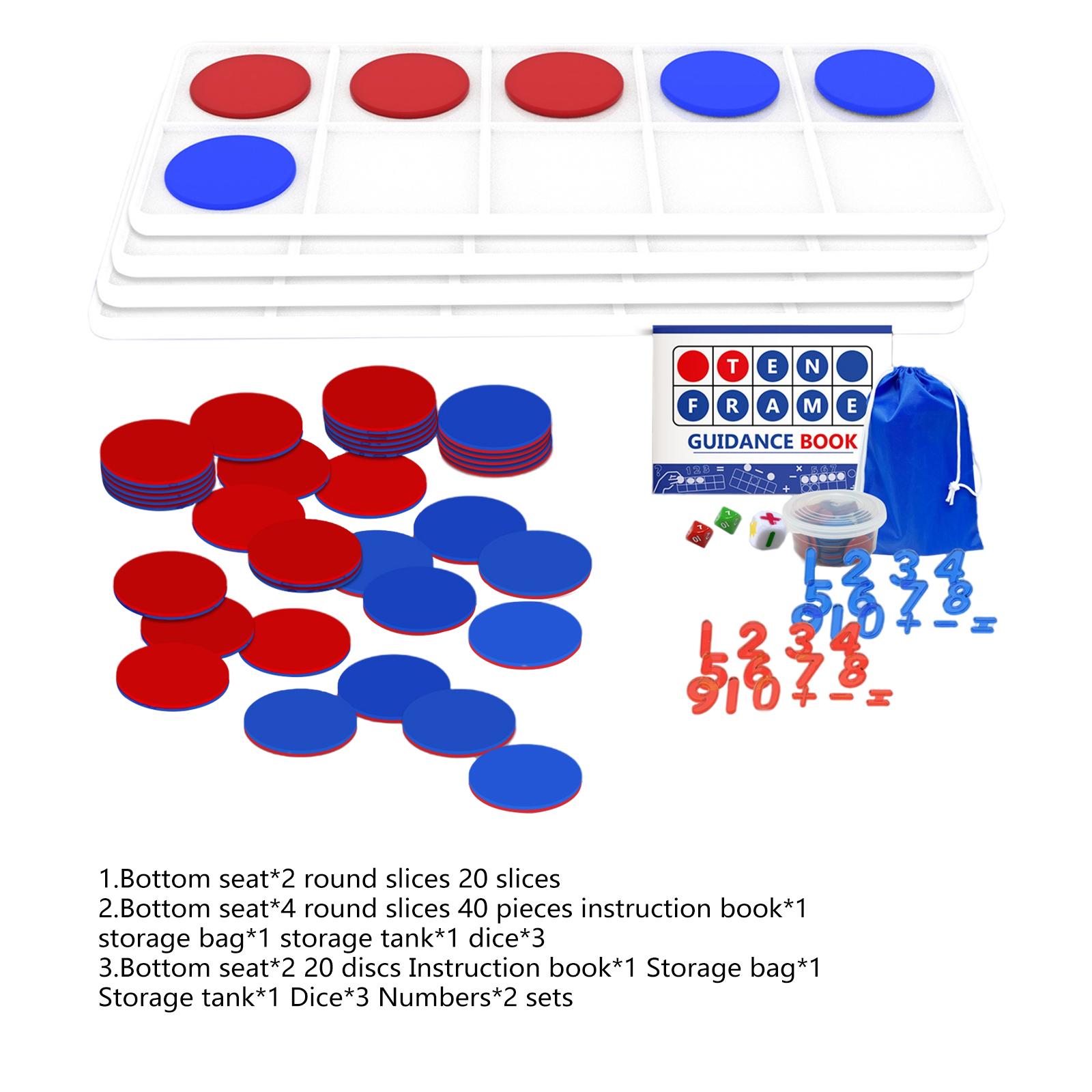 Giant Ten Frames Set Math Tool - Math Manipulative Set ulasan dan harga