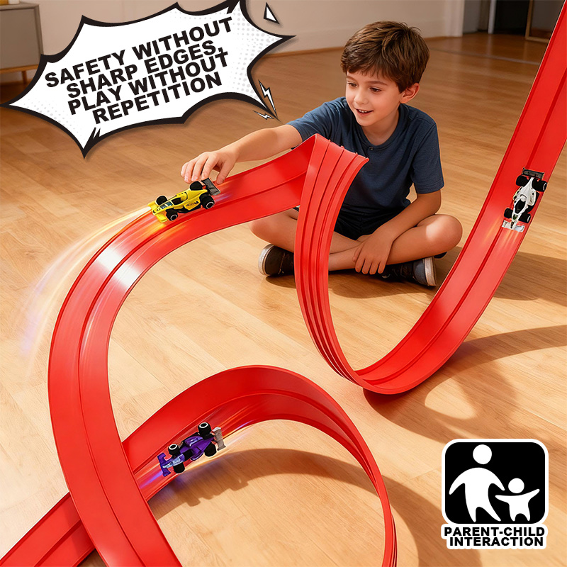 Free-assembly track car | Flex - Kids Educational Gadget ulasan dan harga