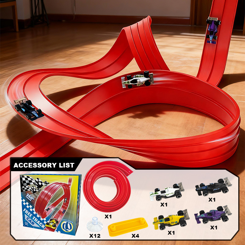 Free-assembly track car | Flex - Kids Educational Gadget ulasan dan harga