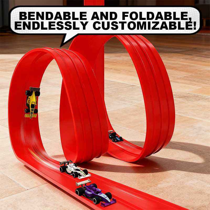 Free-assembly track car | Flex - Kids Educational Gadget ulasan dan harga