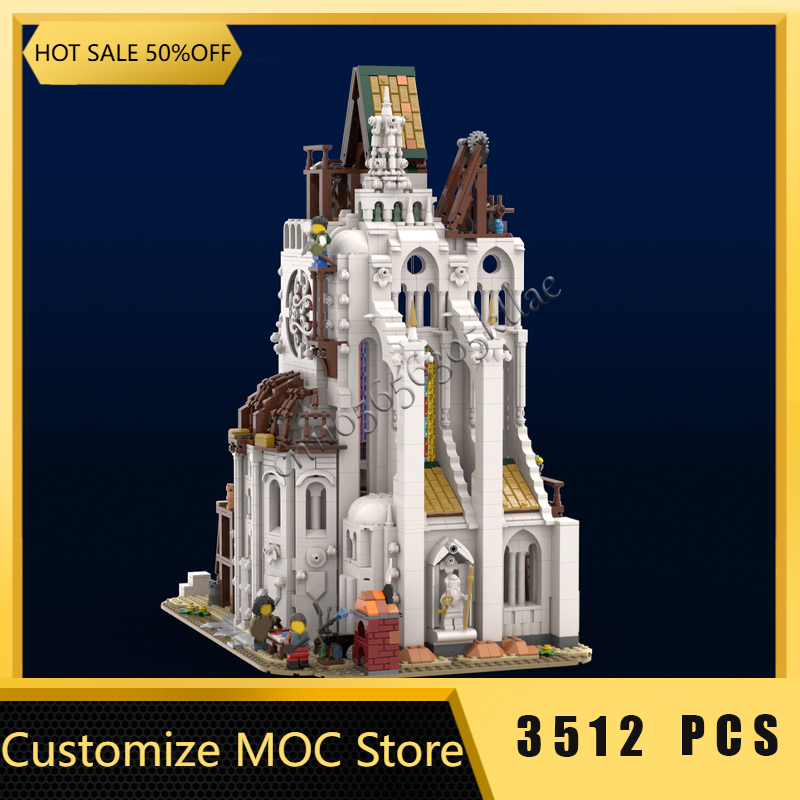 3512 PCS Medieval Construction - Kids Education Sites ulasan dan harga