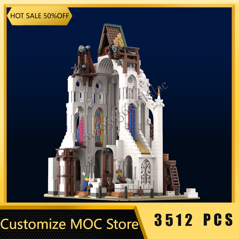3512 PCS Medieval Construction - Kids Education Sites ulasan dan harga