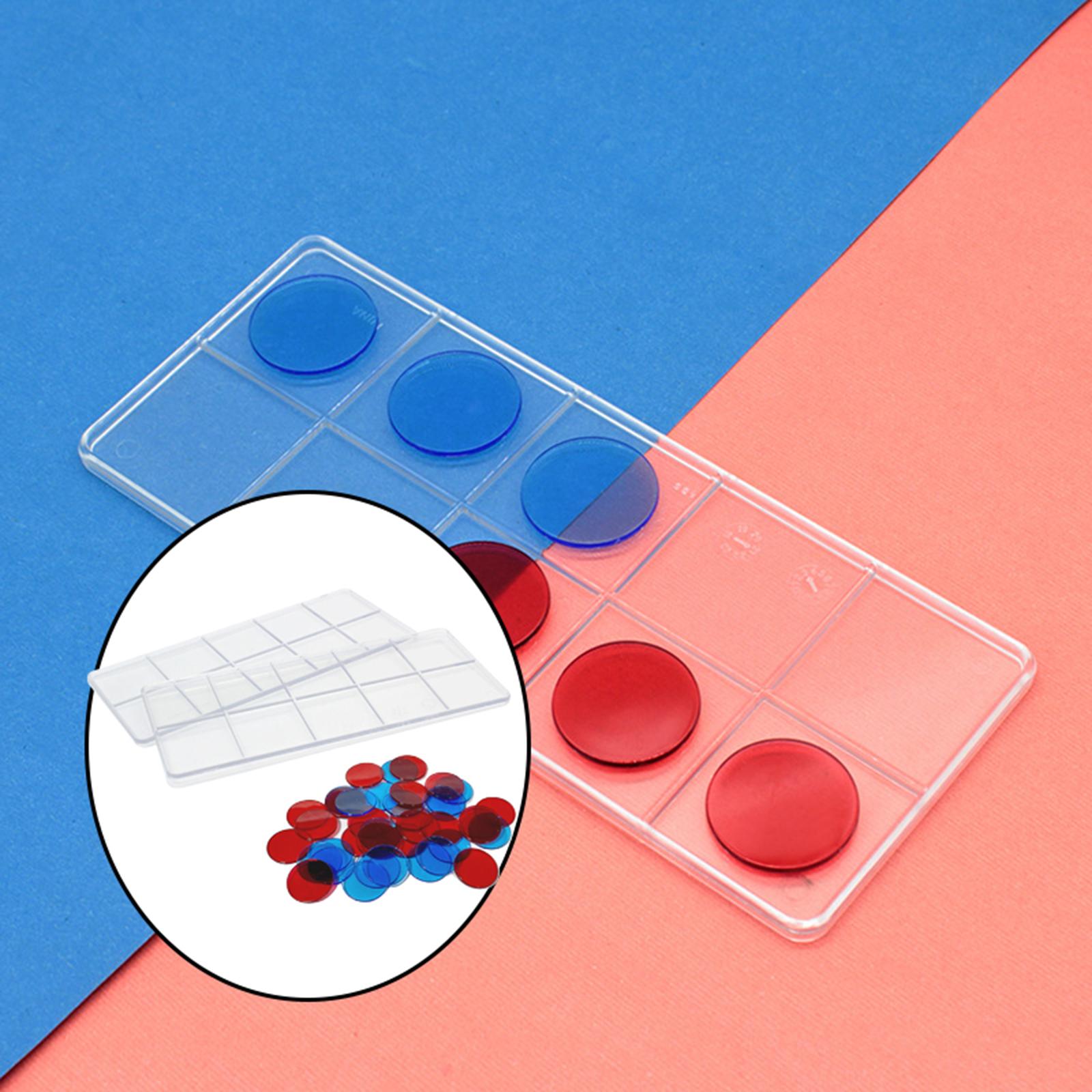 Ten Frames Set Learning Manipu - Math Manipulative Set ulasan dan harga